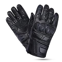 Leatherick herren motorradhand gebraucht kaufen  Wird an jeden Ort in Deutschland