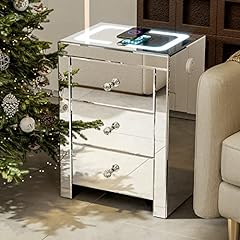 Ikifly mirrored nightstands for sale  Delivered anywhere in USA 