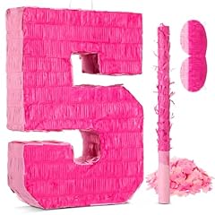 Pink number pinata for sale  Delivered anywhere in USA 