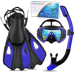 Rtdep Snorkel Set Adults, 3 Piece Snorkelling Set, for sale  Delivered anywhere in UK