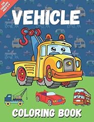Vehicle coloring book for sale  Delivered anywhere in UK