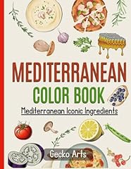 Mediterranean diet coloring d'occasion  Livré partout en France