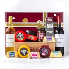 Cheese wine gift for sale  Delivered anywhere in UK