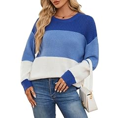 Qiansiqianbo women striped for sale  Delivered anywhere in USA 