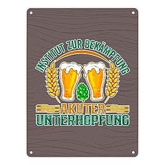 Bier metallschild 21x28 gebraucht kaufen  Wird an jeden Ort in Deutschland