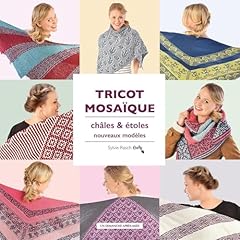 Tricot mosaïque châles d'occasion  Livré partout en France