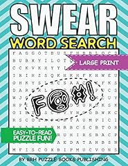 Swear word search for sale  Delivered anywhere in UK