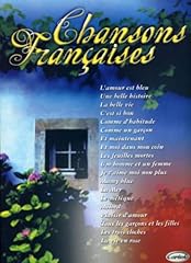 Chansons francaises. piano d'occasion  Livré partout en France