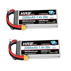 Hrb 2pc 2200mah gebraucht kaufen  Wird an jeden Ort in Deutschland