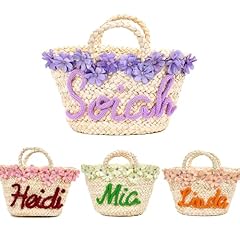 Personalized straw bridesmaid for sale  Delivered anywhere in USA 