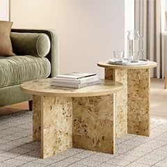 Burl wood round for sale  Delivered anywhere in USA 