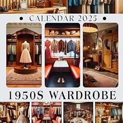 1950s wardrobe calendar for sale  Delivered anywhere in UK
