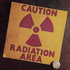Caution radiation area usato  Spedito ovunque in Italia 