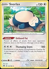 Pokemon snorlax 143 for sale  Delivered anywhere in USA 