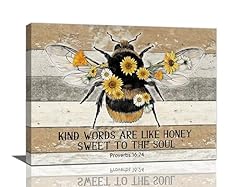 Farmhouse bee wall for sale  Delivered anywhere in USA 