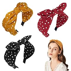 Polka dot headband for sale  Delivered anywhere in UK