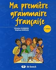 Première grammaire française usato  Spedito ovunque in Italia 