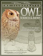 Illustrated owl screech for sale  Delivered anywhere in USA 