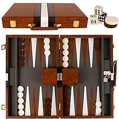 Backgammon set inch for sale  Delivered anywhere in USA 