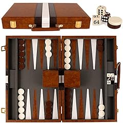 Backgammon set inch for sale  Delivered anywhere in USA 