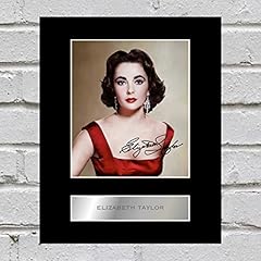 Elizabeth taylor signed for sale  Delivered anywhere in UK
