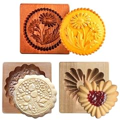 3pcs wooden cookie for sale  Delivered anywhere in USA 