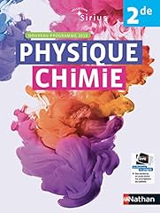 Physique chimie sirius d'occasion  Livré partout en France