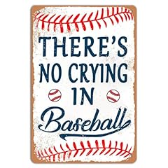 Baseball tin sign for sale  Delivered anywhere in USA 