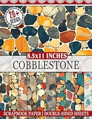 Cobblestone scrapbook paper for sale  Delivered anywhere in USA 