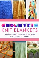 Geometric knit blankets for sale  Delivered anywhere in UK