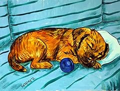 Border terrier sleeping for sale  Delivered anywhere in USA 