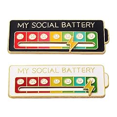 Social battery pin for sale  Delivered anywhere in USA 