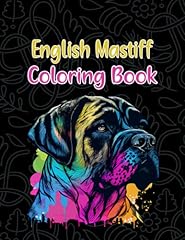 English mastiff coloring for sale  Delivered anywhere in UK