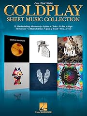 Coldplay sheet music usato  Spedito ovunque in Italia 