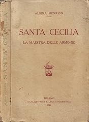 Santa cecilia. maestra usato  Spedito ovunque in Italia 