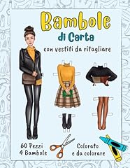 Bambole carta con usato  Spedito ovunque in Italia 