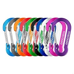 Carabiner keychain aluminum for sale  Delivered anywhere in Ireland