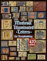 Medieval illuminated letters for sale  Delivered anywhere in UK