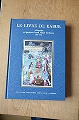 Livre babur mémoire d'occasion  Livré partout en France