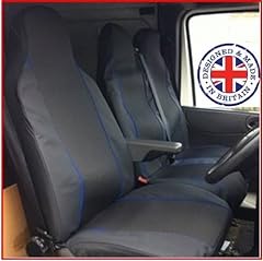 1999 MAZDA E2200 2+1 BLACK WITH BLUE PIPING VAN SEAT, used for sale  Delivered anywhere in UK