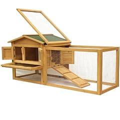 Used, BUNNY BUSINESS Double Decker Wooden Rabbit/ Guinea for sale  Delivered anywhere in UK