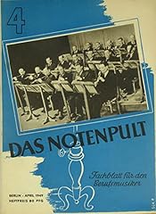 Notenpult fachblatt den gebraucht kaufen  Wird an jeden Ort in Deutschland
