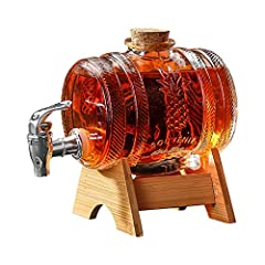 Whiskey decanter wooden for sale  Delivered anywhere in UK