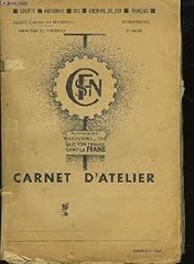 Carnet atelier rempli d'occasion  Livré partout en France