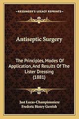 Antiseptic surgery the d'occasion  Livré partout en France