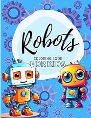 Robots coloring book d'occasion  Livré partout en France