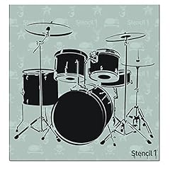 Drum set stencil for sale  Delivered anywhere in USA 