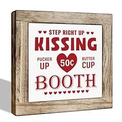 Kissing booth sign for sale  Delivered anywhere in USA 