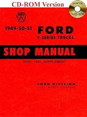 1949-52 Ford Truck Shop Manual for sale  Delivered anywhere in Canada
