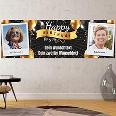 Geburtstags banner personalisi gebraucht kaufen  Wird an jeden Ort in Deutschland